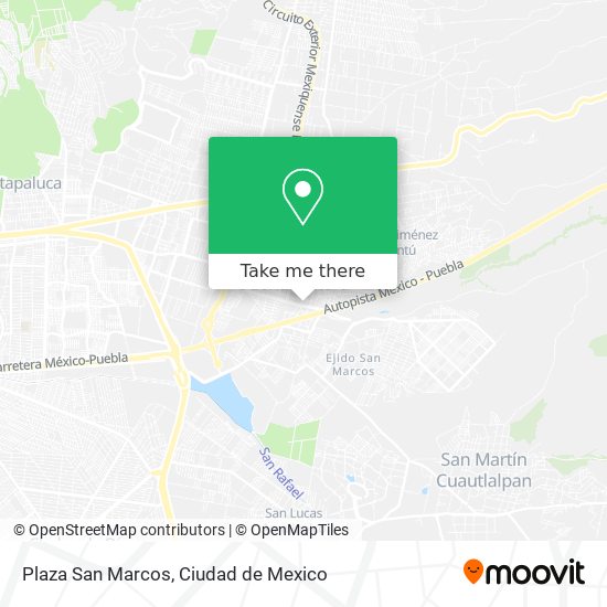 Plaza San Marcos map