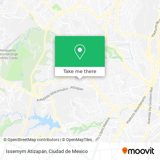 Mapa de Issemym Atizapán