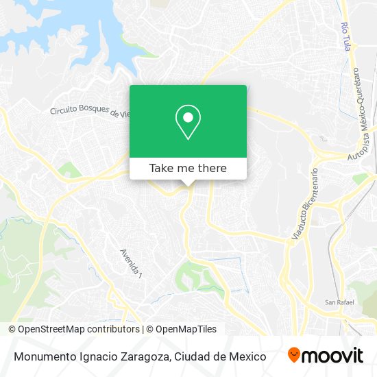 Monumento Ignacio Zaragoza map