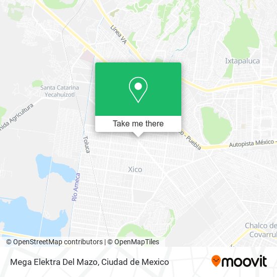 Mapa de Mega Elektra Del Mazo