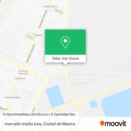 Mapa de mercado media luna