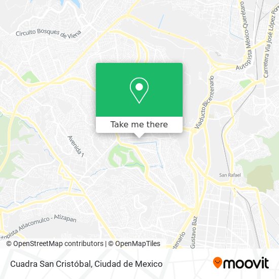 How to get to Cuadra San Cristóbal in Nicolás Romero by Bus or Train?