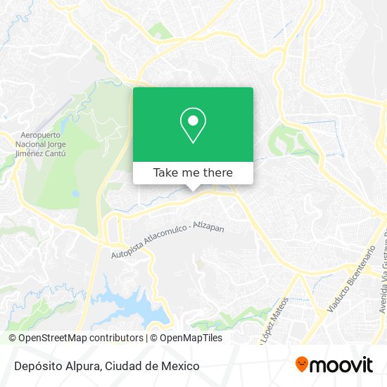 Depósito Alpura map