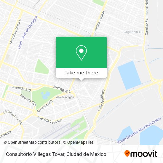 Consultorio Villegas Tovar map