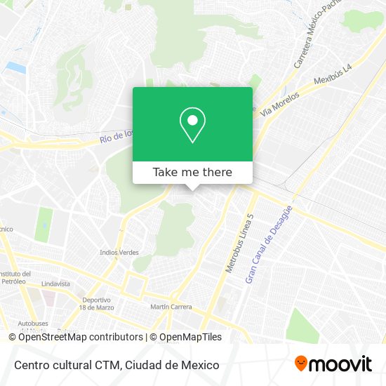Centro cultural CTM map