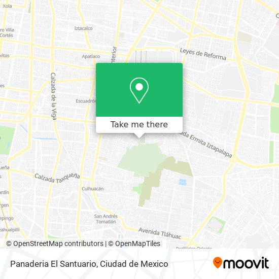 Panaderia El Santuario map