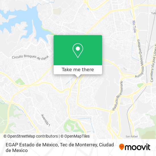 Mapa de EGAP Estado de México, Tec de Monterrey