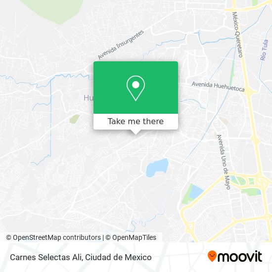 Carnes Selectas Ali map