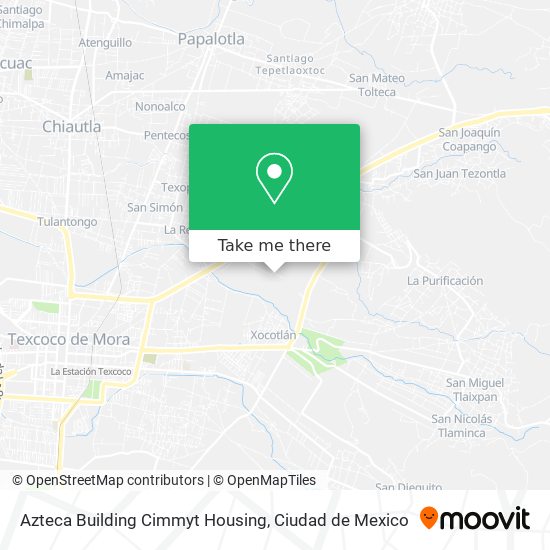 Azteca Building Cimmyt Housing map