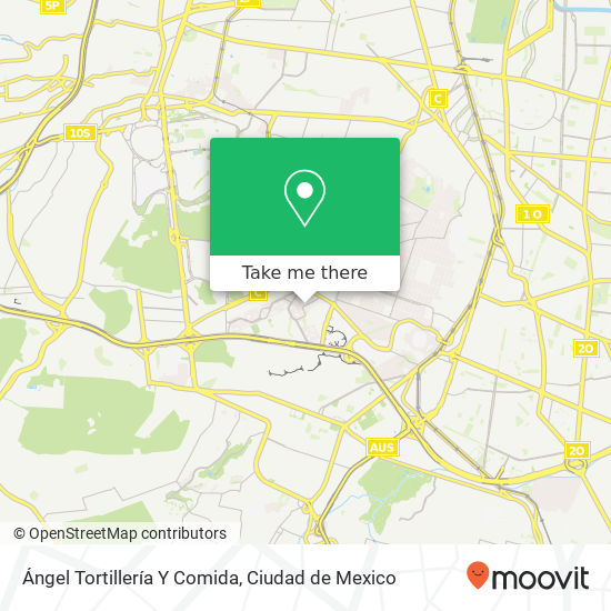 Ángel Tortillería Y Comida map