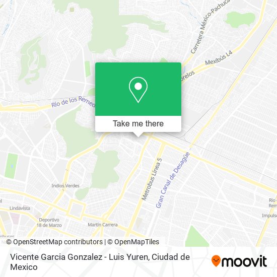 Vicente Garcia Gonzalez - Luis Yuren map