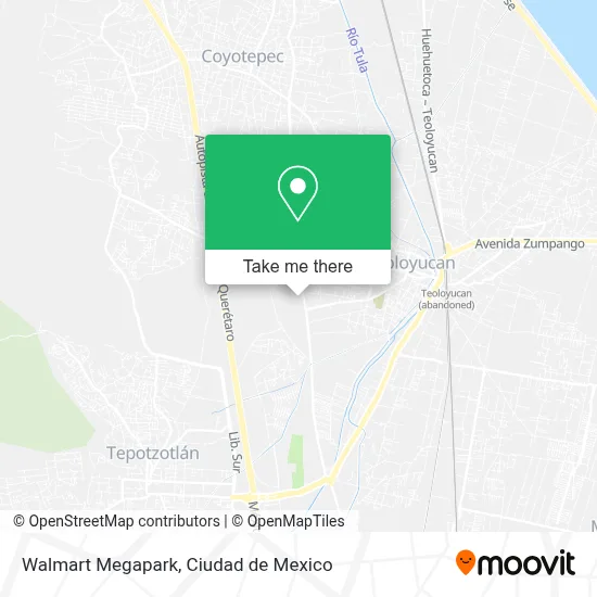 Walmart Megapark map