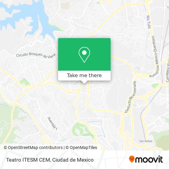 Teatro ITESM CEM map