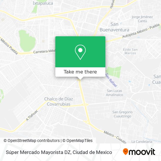 Súper Mercado Mayorista DZ map