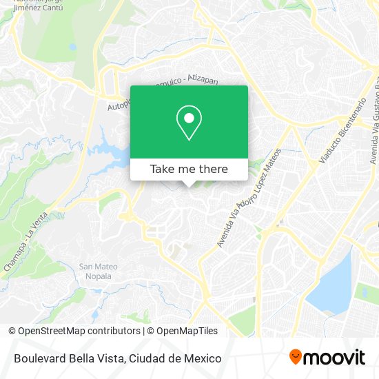 Boulevard Bella Vista map