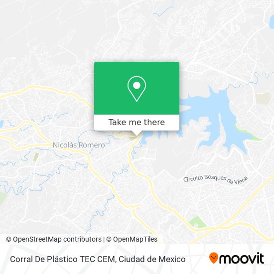 Corral De Plástico TEC CEM map