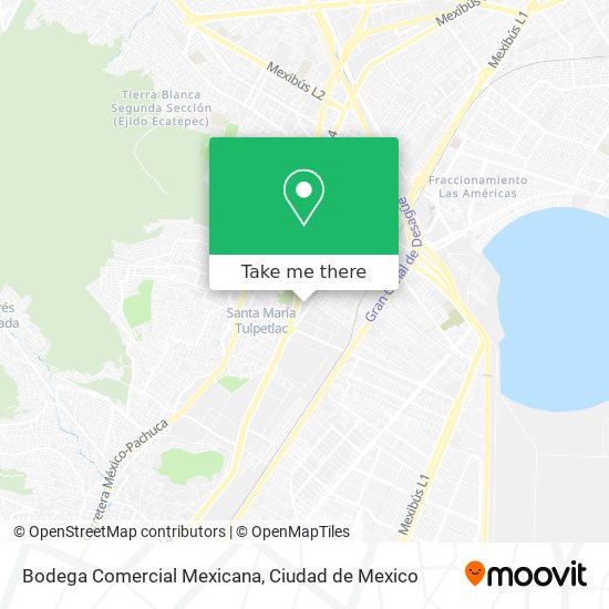 Bodega Comercial Mexicana map