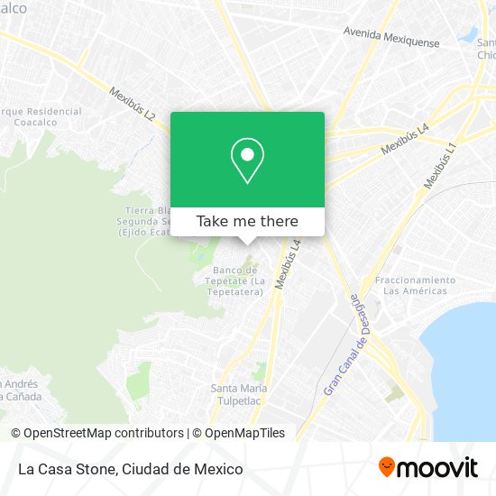 Mapa de La Casa Stone
