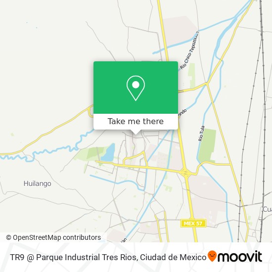 Mapa de TR9 @ Parque Industrial Tres Rios