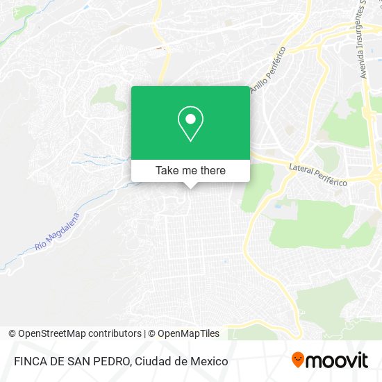 Mapa de FINCA DE SAN PEDRO