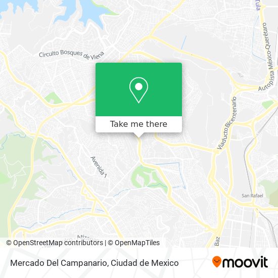Mapa de Mercado Del Campanario