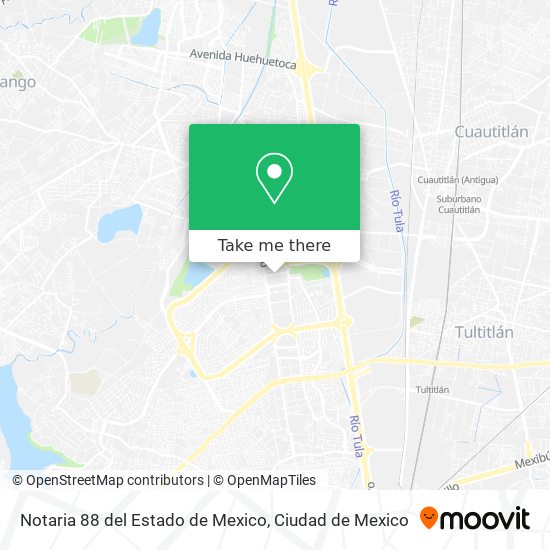 Notaria 88 del Estado de Mexico map