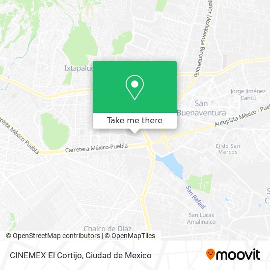 CINEMEX  El Cortijo map