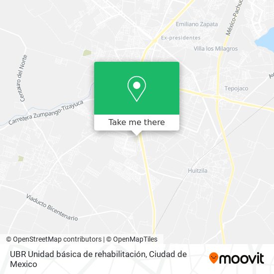 UBR Unidad básica de rehabilitación map