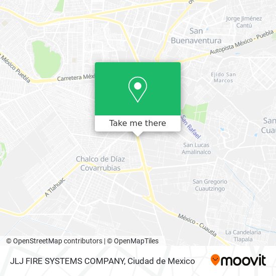 Mapa de JLJ FIRE SYSTEMS COMPANY