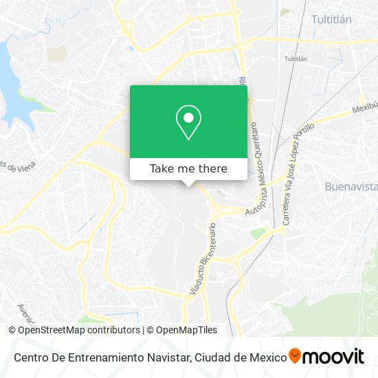 Centro De Entrenamiento Navistar map
