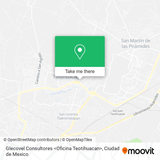 Glecovel Consultores <Oficina Teotihuacan> map