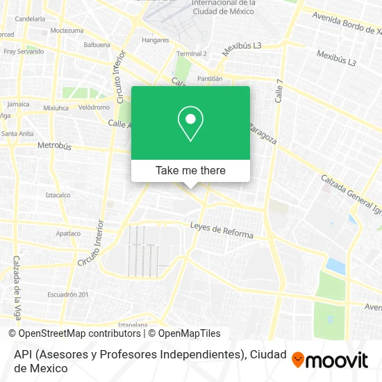 API (Asesores y Profesores Independientes) map