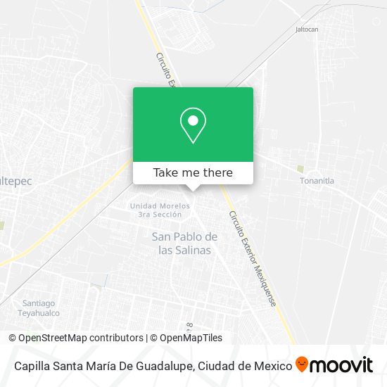 Capilla Santa María De Guadalupe map
