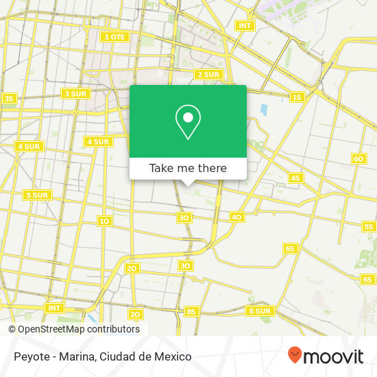 Peyote - Marina map