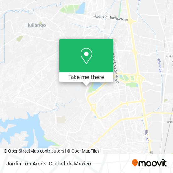 Mapa de Jardin Los Arcos