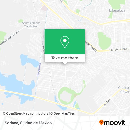 Mapa de Soriana
