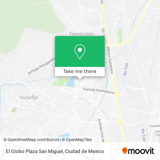 Mapa de El Globo Plaza San Miguel