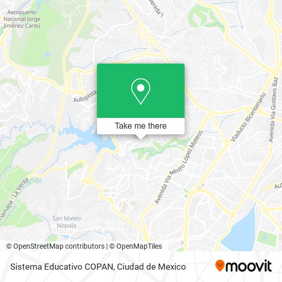 Sistema Educativo COPAN map
