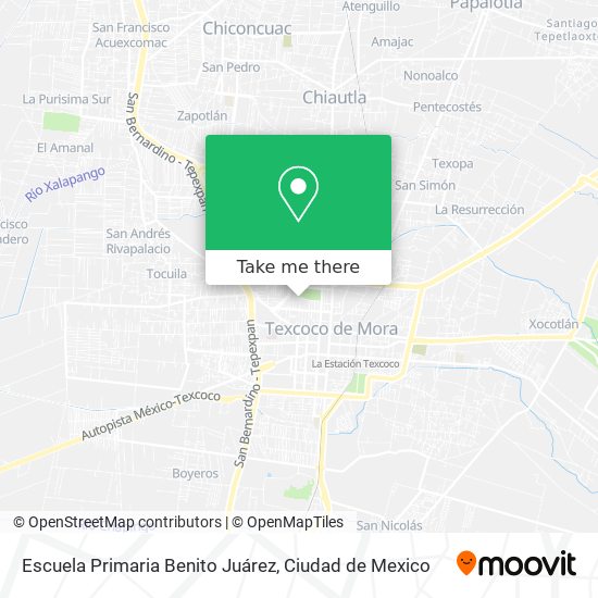 Escuela Primaria Benito Juárez map