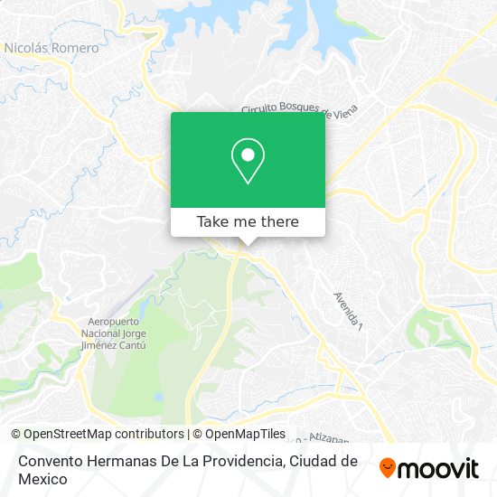 Mapa de Convento Hermanas De La Providencia