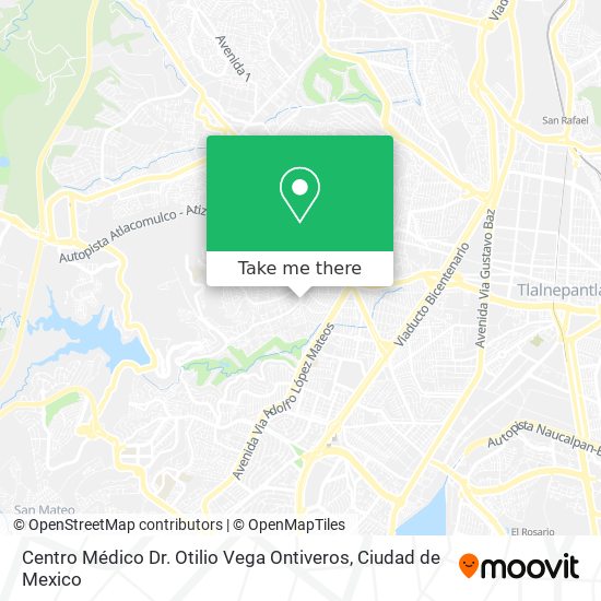 Centro Médico Dr. Otilio Vega Ontiveros map