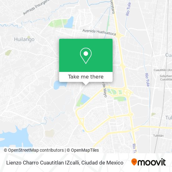 Lienzo Charro Cuautitlan IZcalli map