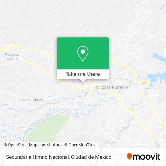 Mapa de Secundaria Himno Nacional