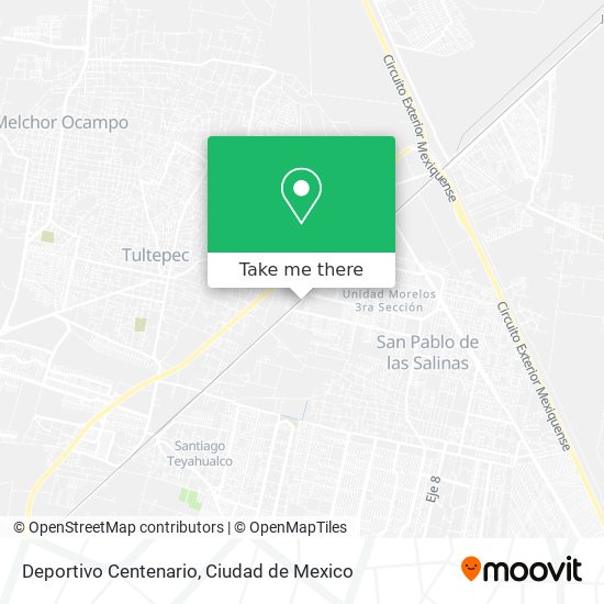 Deportivo Centenario map