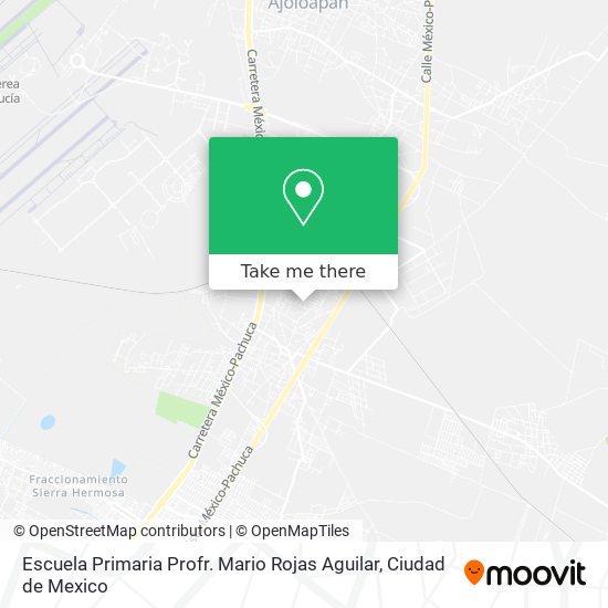 Escuela Primaria Profr. Mario Rojas Aguilar map