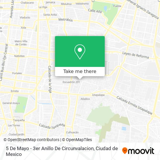 5 De Mayo - 3er Anillo De Circunvalacion map