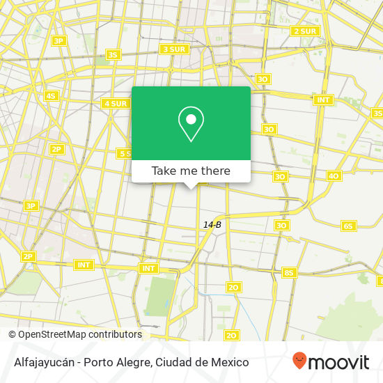Alfajayucán - Porto Alegre map