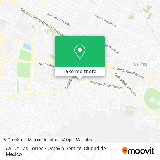 Mapa de Av. De Las Torres - Octavio Senties