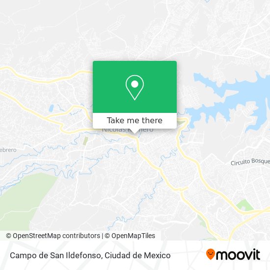 Mapa de Campo de San Ildefonso