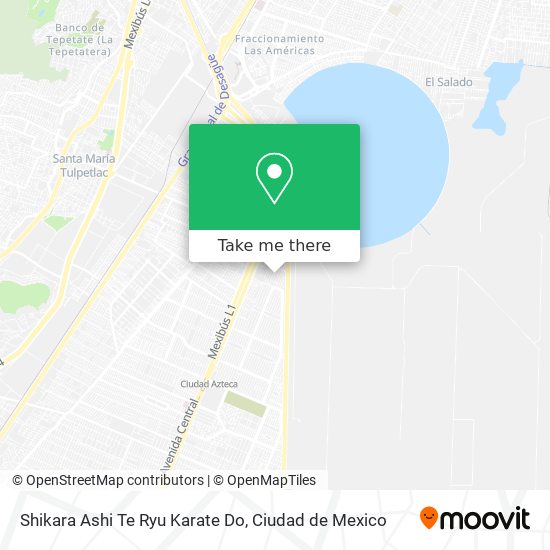 Shikara Ashi Te Ryu Karate Do map